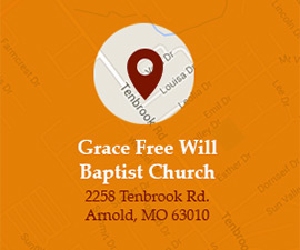 Get directions to Grace Free Will Baptist Church